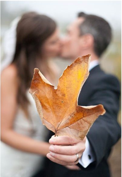 fall wedding photo ideas