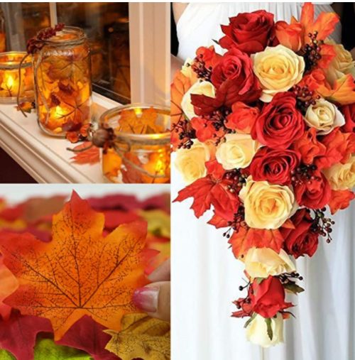 maple leaves
