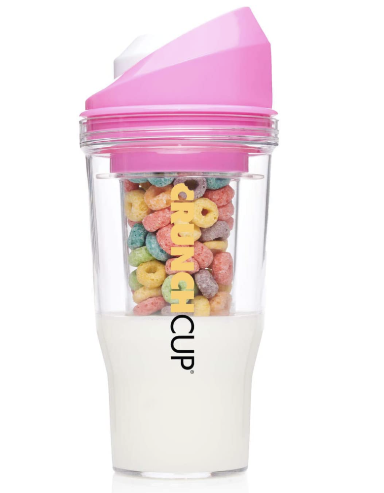 portable cereal cup
